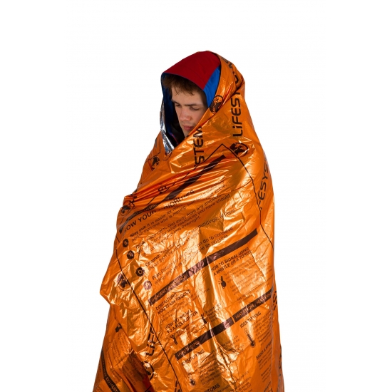 Folia termiczna ratunkowa Heatshield Blanket Single 1 osoba LIFESYSTEMS